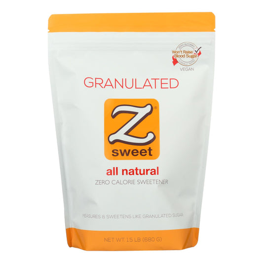 Zsweet Zero Calorie Natural Sweetener - Case Of 6 - 1.5 Lb.