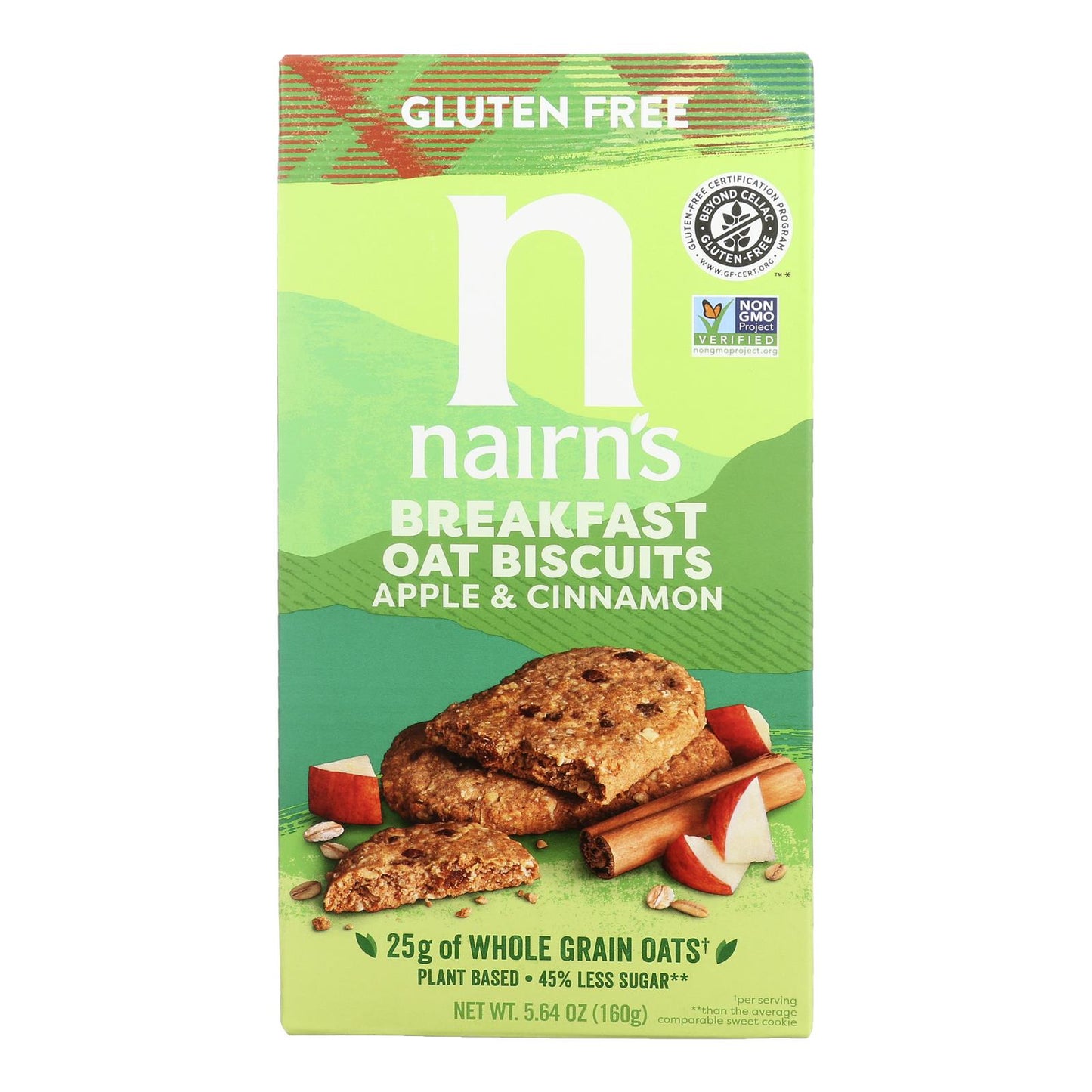Nairn's - Biscuits Apple & Cinnamon - Case Of 6-5.64 Oz