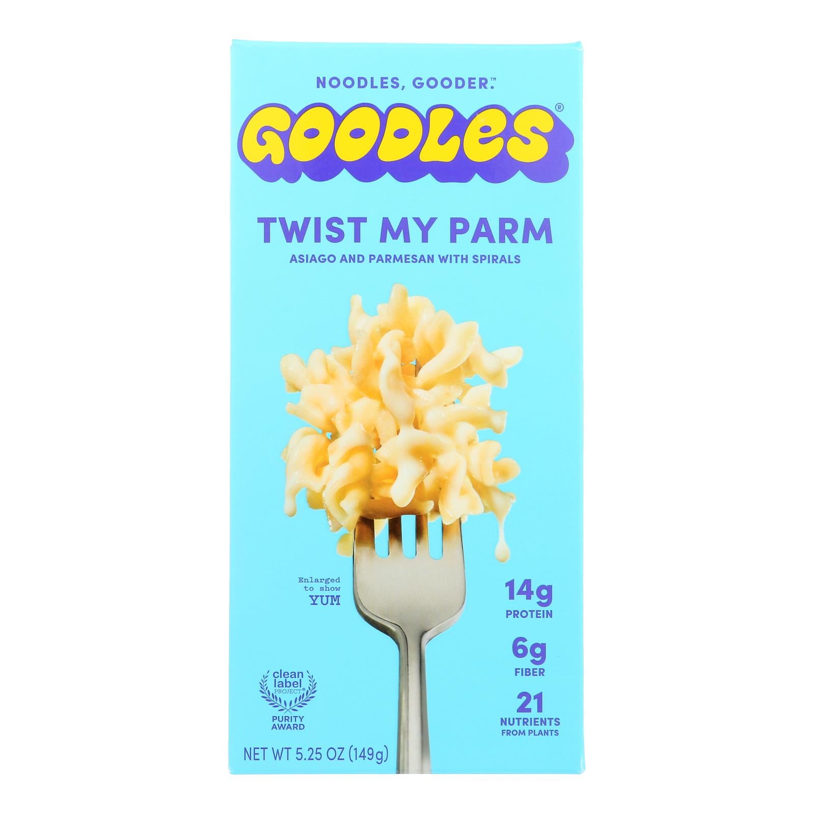 Goodles - Mac & Cheese Twst My Parm - Case Of 12-5.25 Oz