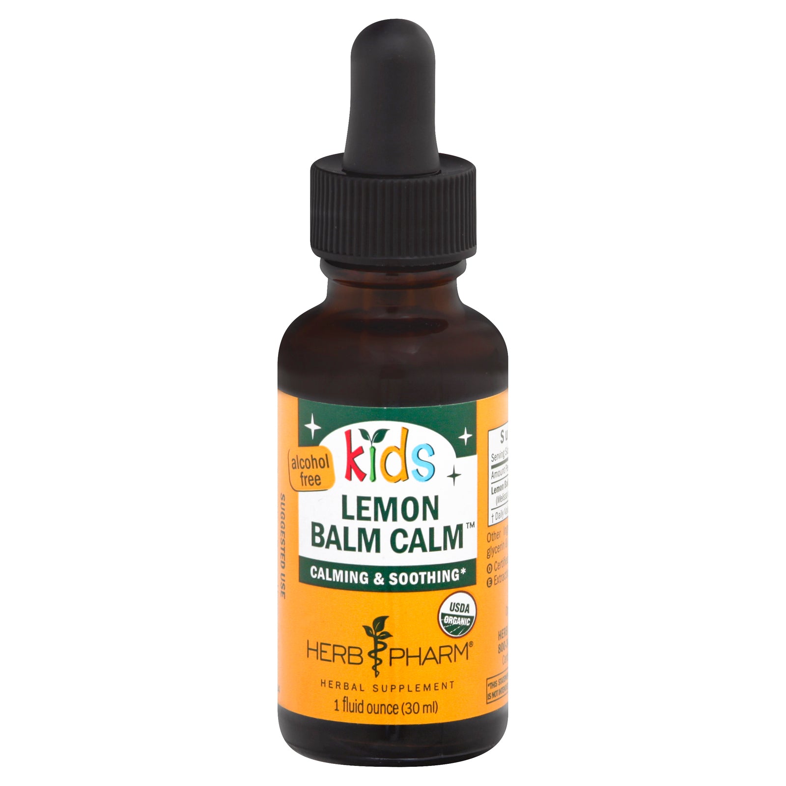 Herb Pharm - Kids Lemon Blm Clm Glcr - 1 Each-1 Fz