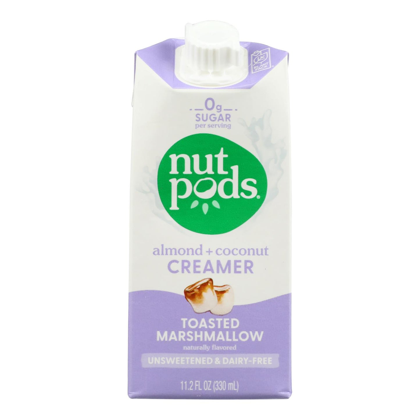 Nutpods - Creamer Df Uns Toasted Mrshm - Case Of 12-11.2 Fz