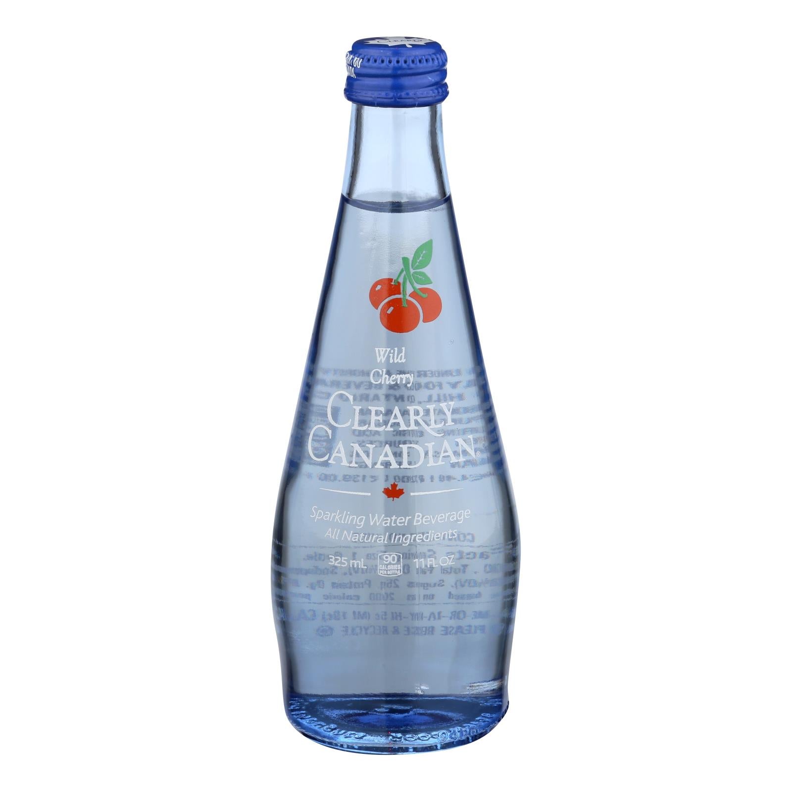 Clearly Canadian - Sparkling Water Wild Cherry - Case Of 12-11 Fz