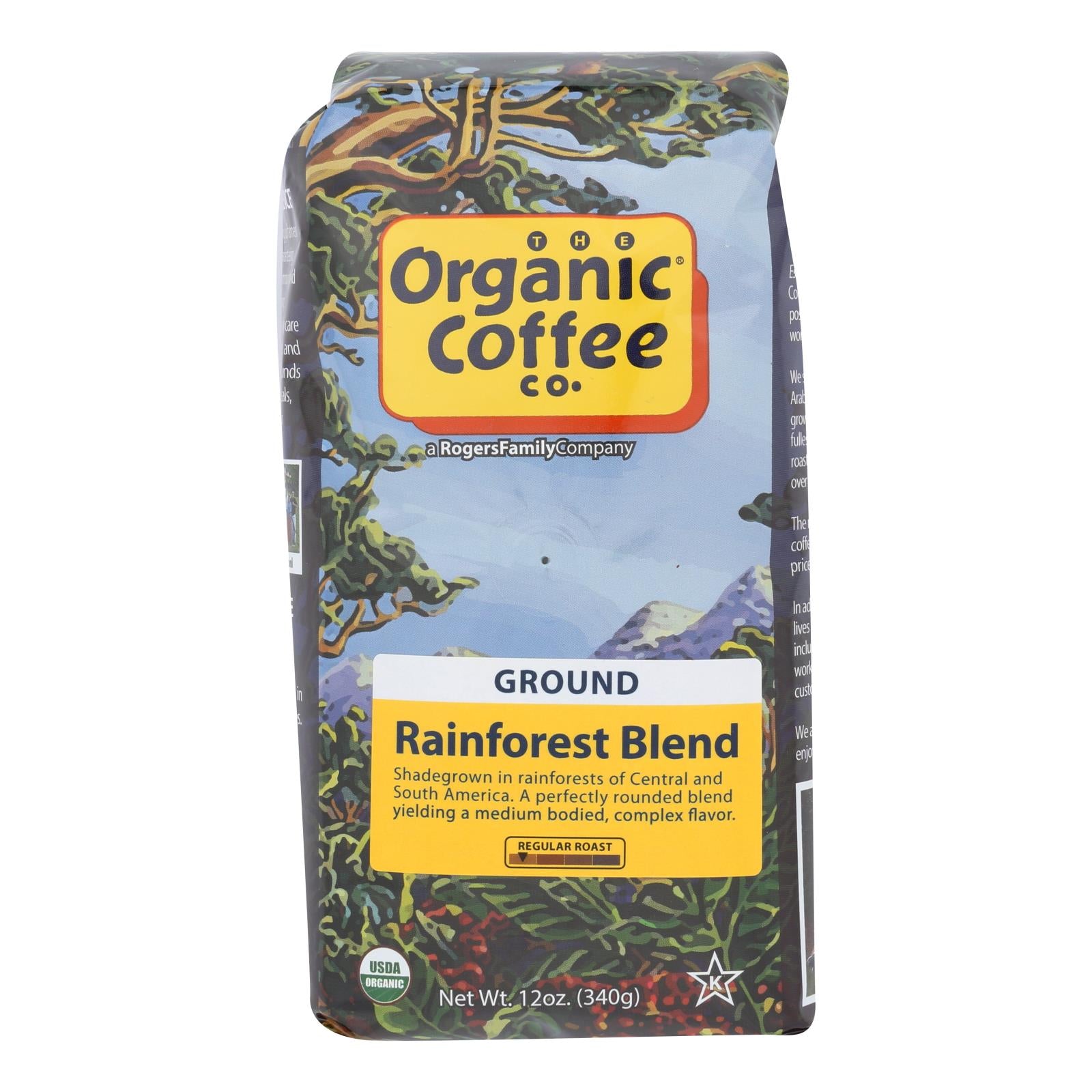 Organic Coffee - Coffee Rnforst Ground - Case Of 6 - 12 Oz