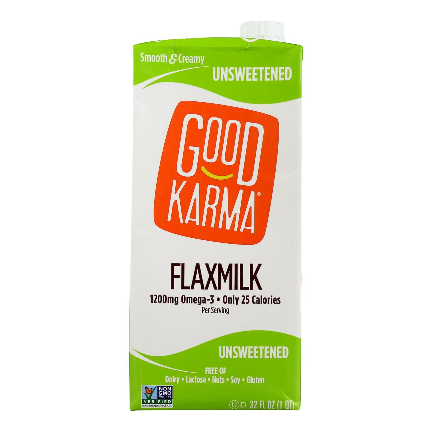 Good Karma - Flaxmilk Unsweetened - Case Of 6-32 Fz