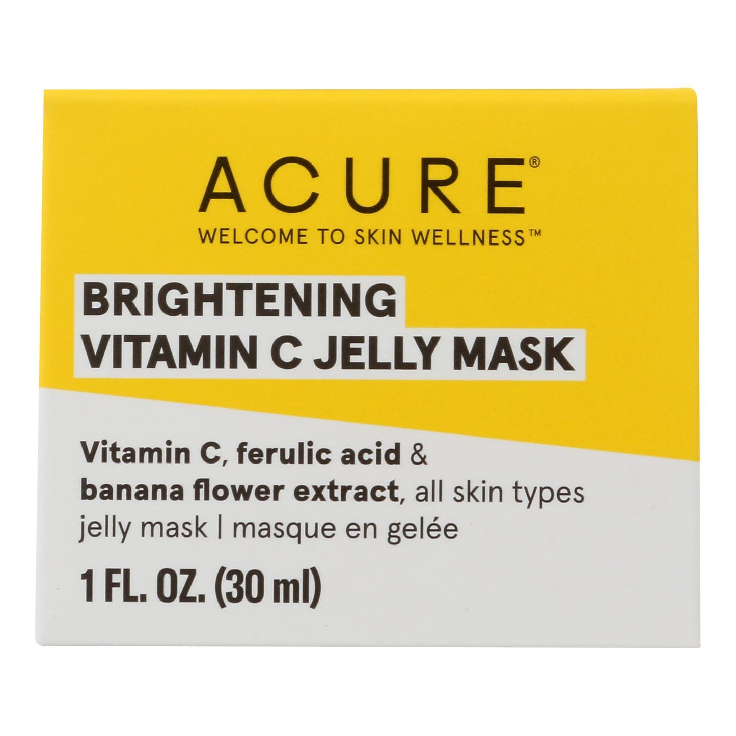Acure - Fcl Msk Brght Vitamin C Jelly - 1 Each-1 Fz