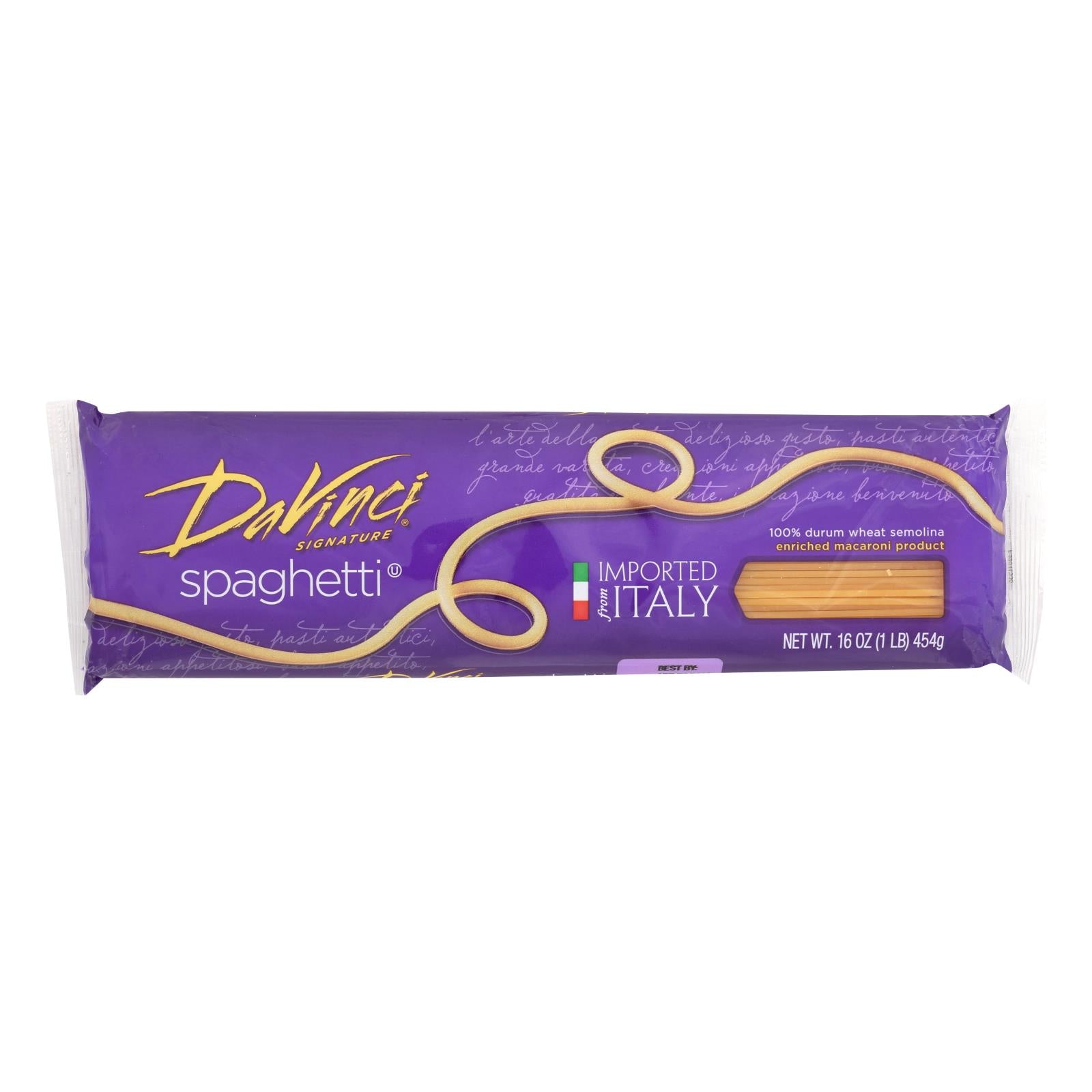 Davinci - Spaghetti Pasta - Case Of 20 - 16 Oz.