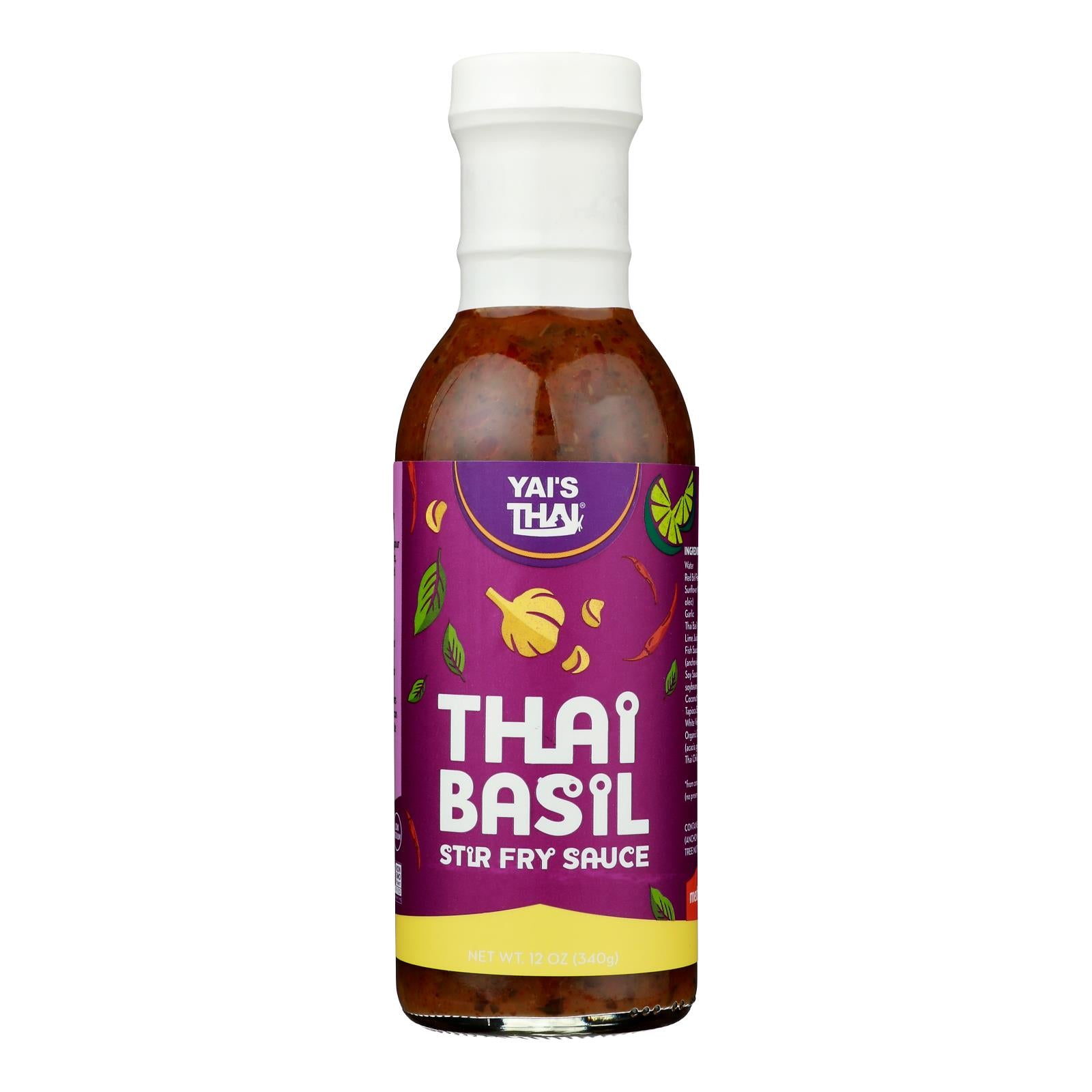 Yai's Thai - Sauce Thai Basil - Case Of 6-12 Fz