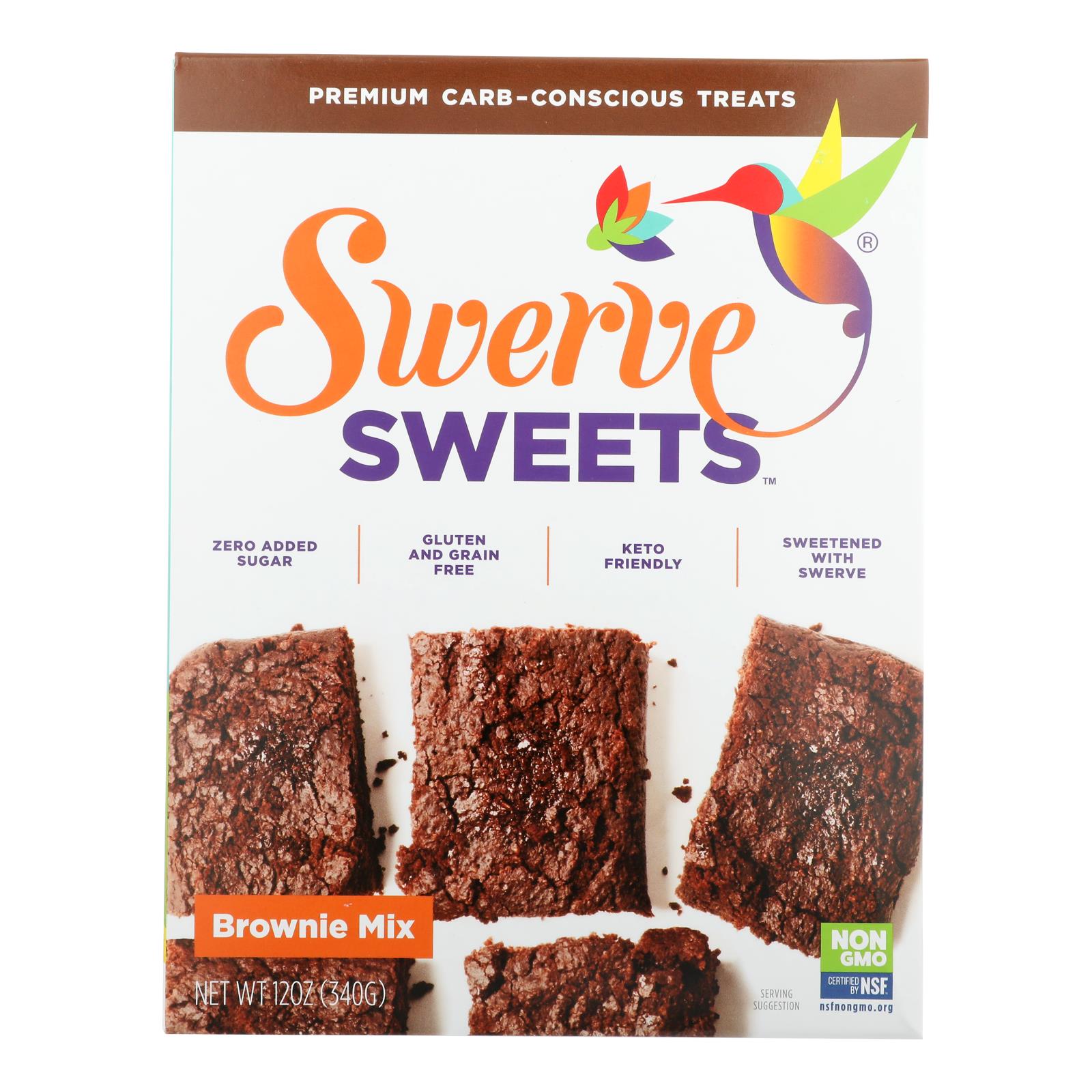 Swerve - Mix Bake Brownie - Case Of 6-12 Oz