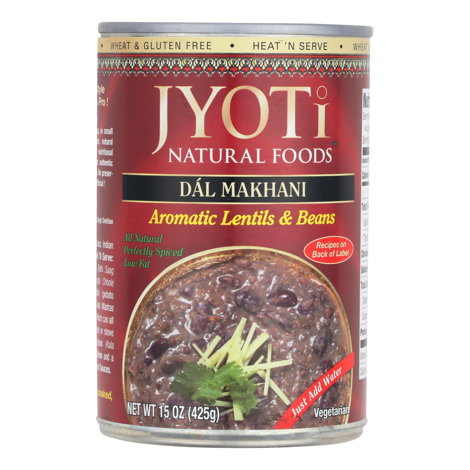 Jyoti Cuisine India Dal Makhani - Case Of 12 - 15 Oz.