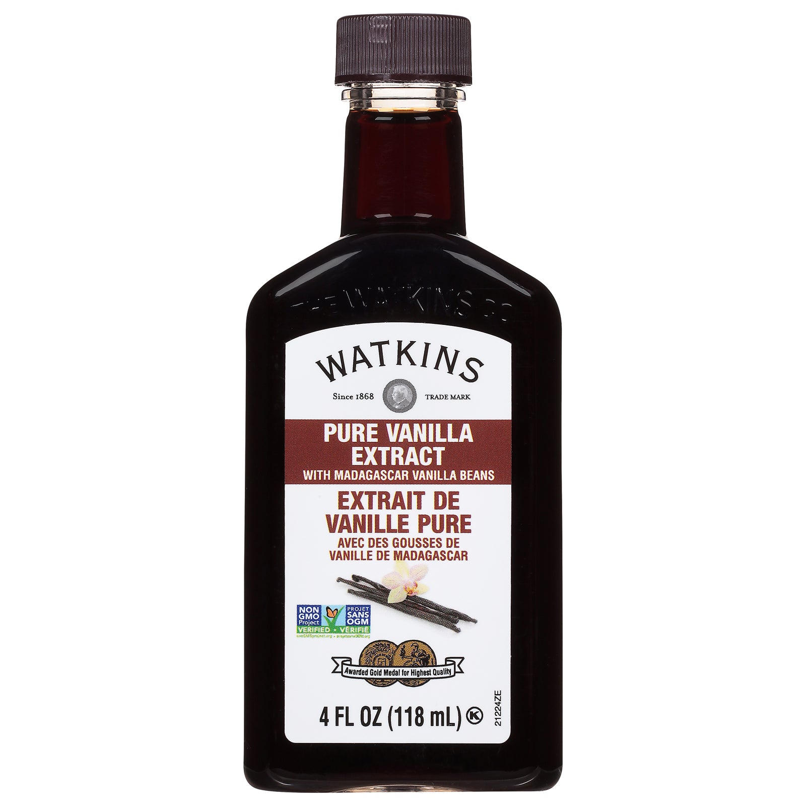 Watkins - Extract Vanilla Pure - Case Of 3-4 Oz