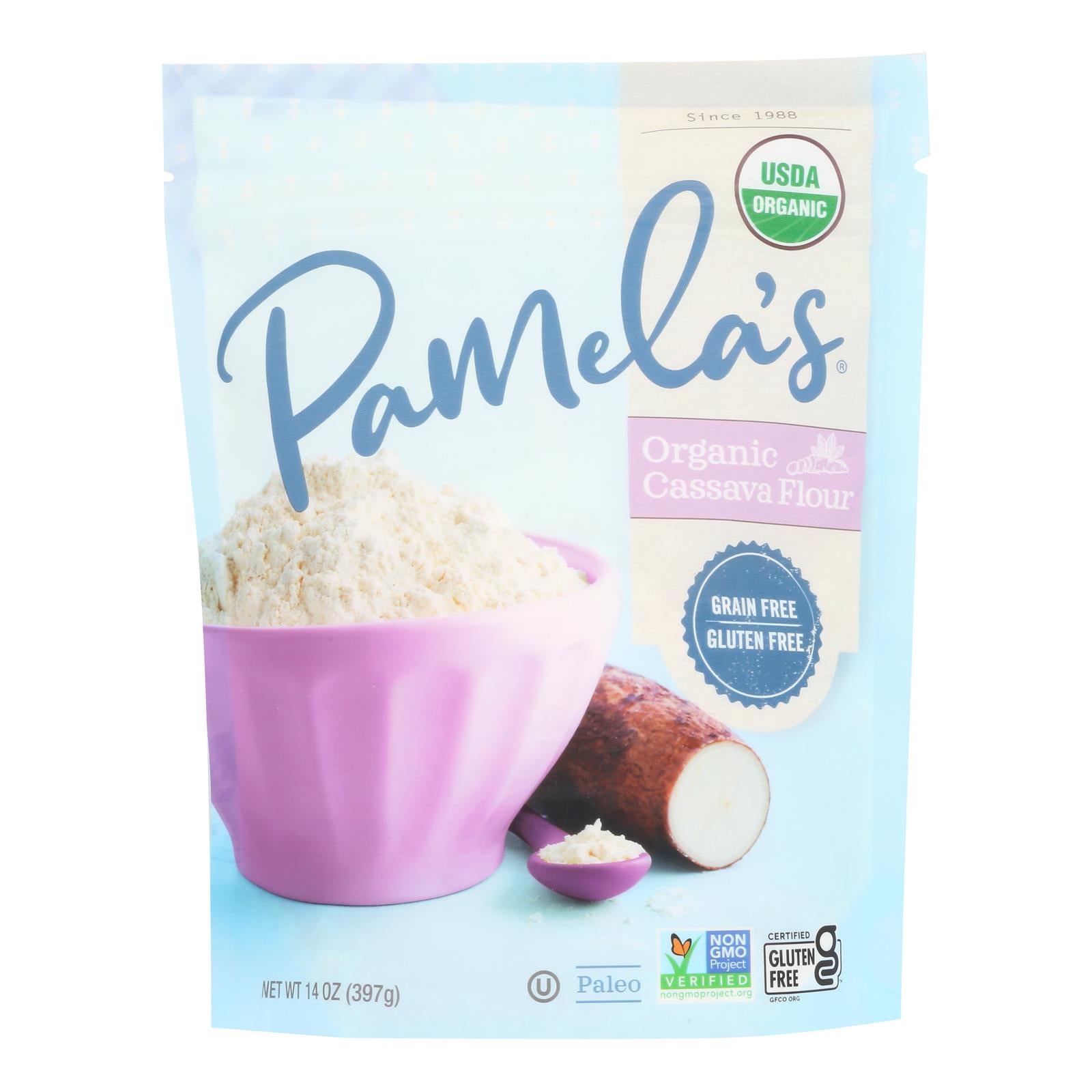 Pamela's Products - Cassava Flour - Case Of 6 - 14 Oz.