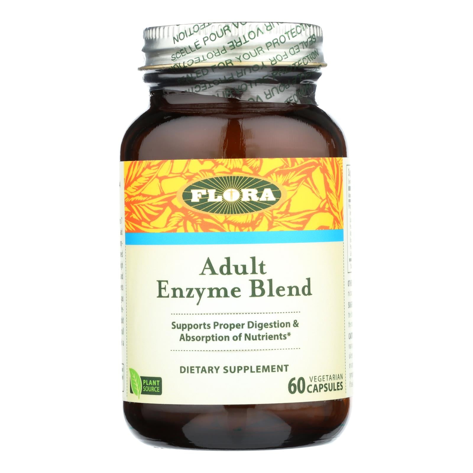 Flora - Enzyme Blend Adult - 1 Each-60 Vcap