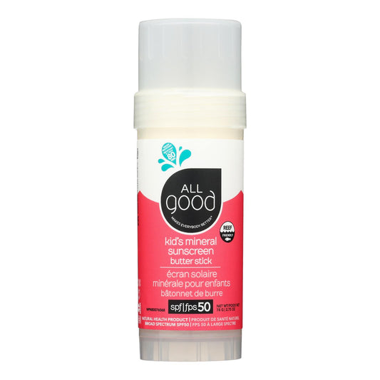 All Good - Sunscreen Stick Kids 50+ - 1 Each -2.75 Oz