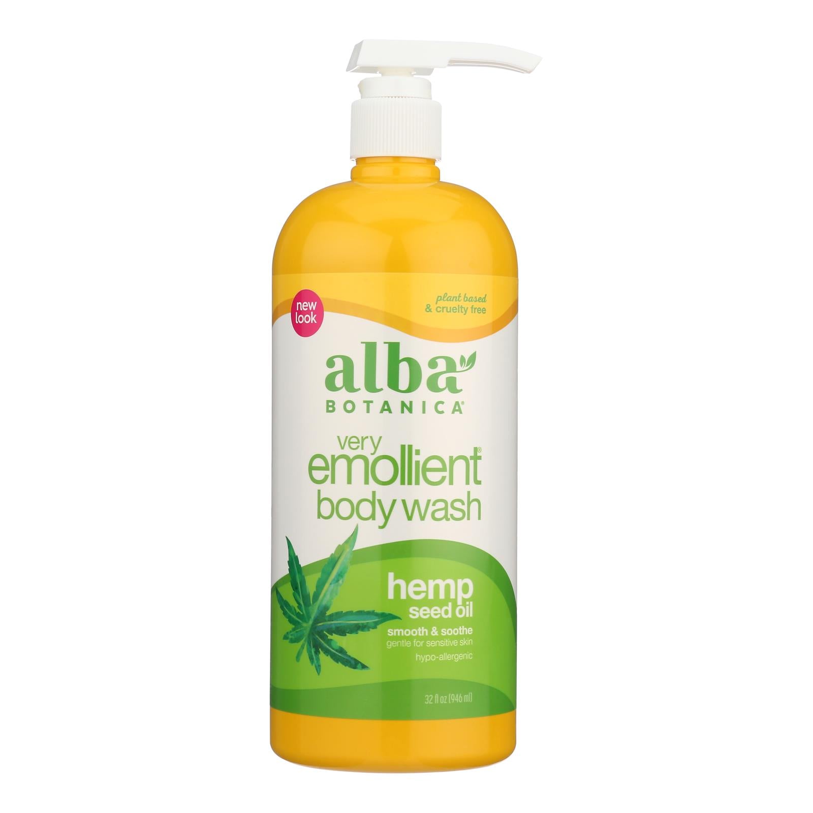 Alba Botanica - Bath Sk&bdy Wsh Hempqlty - 1 Each-32 Fz