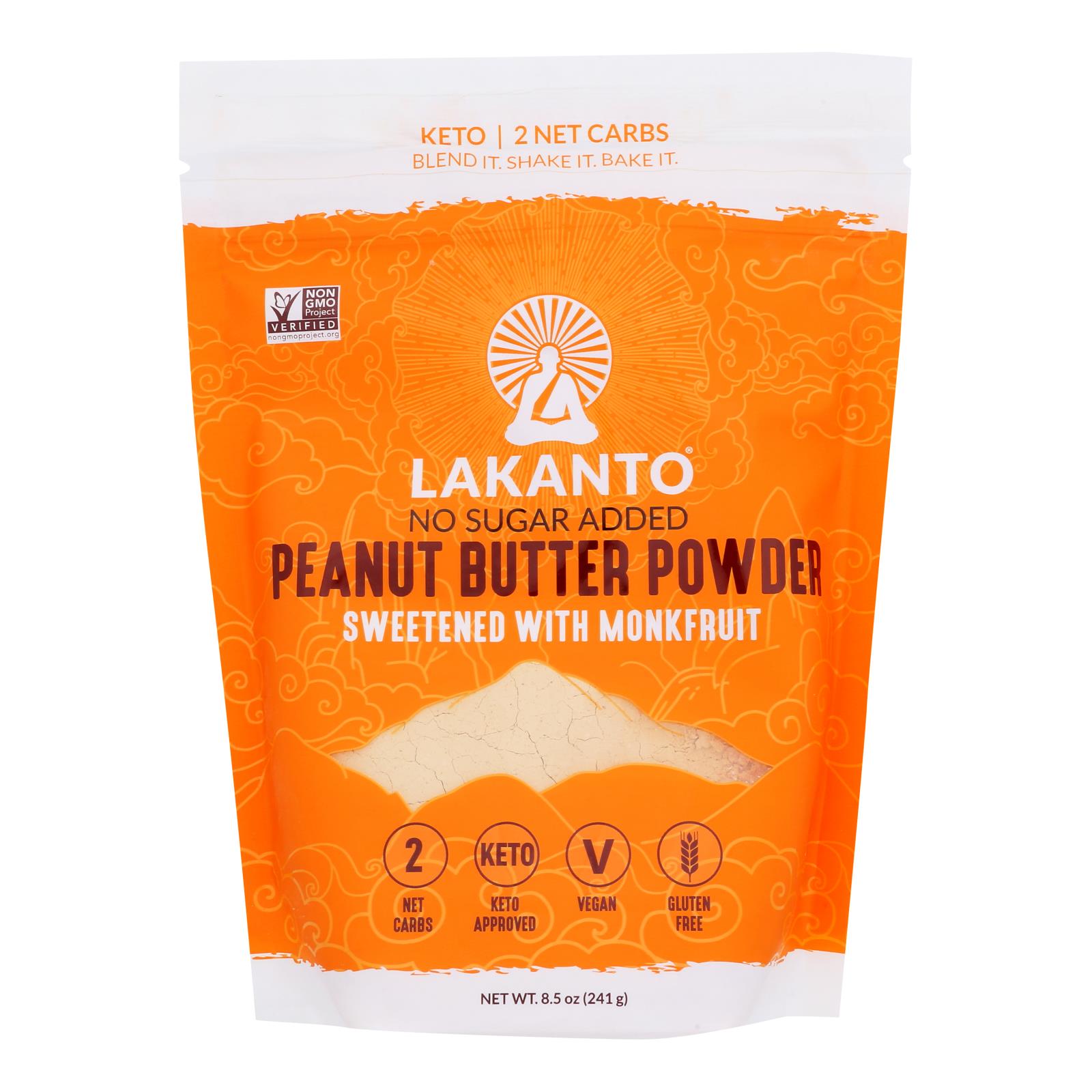 Lakanto - Peanut Butter Powdered - Case Of 8 - 8.5 Oz