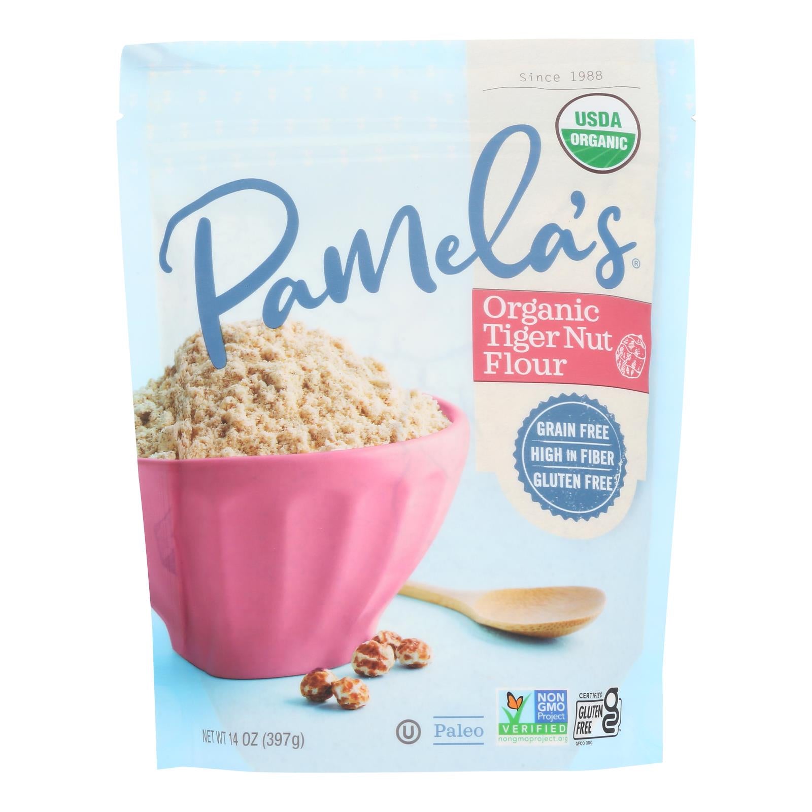 Pamela's Products - Tiger Nut Flour - Case Of 6 - 14 Oz.