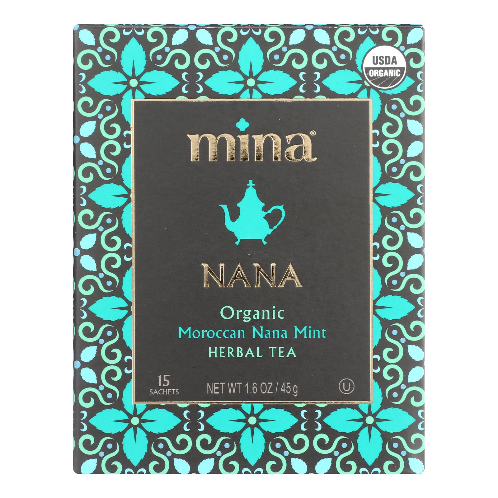 Mina - Mint Tea Moroccan Nana - Case Of 6 - 15 Ct