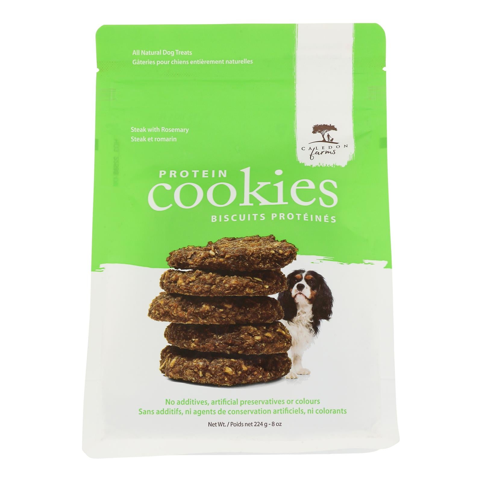 Caledon Farms - Dg Trt Rsmry Stk Protein Cookie - Case Of 4-8 Oz