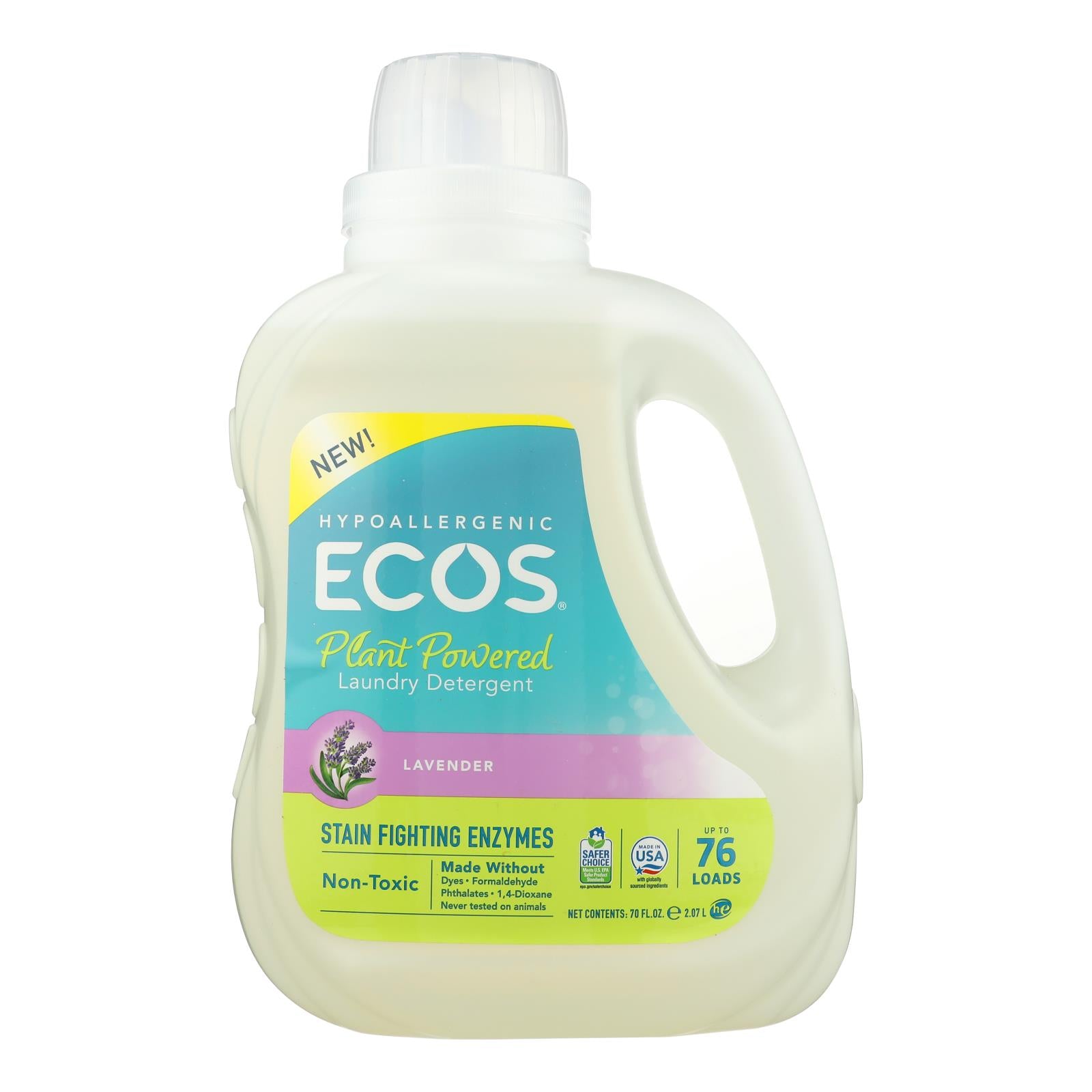 Ecos - Laundry Det Lavender - Case Of 4-70 Fz