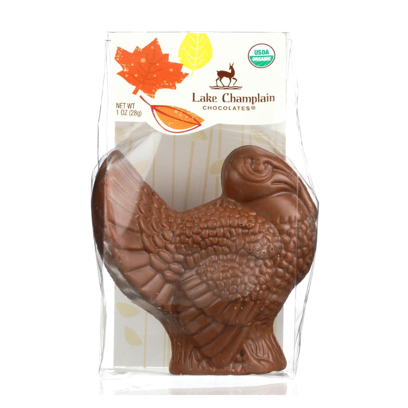 Lake Champlain Chocolates Chocolate Turkey  - Case Of 15 - 1 Oz