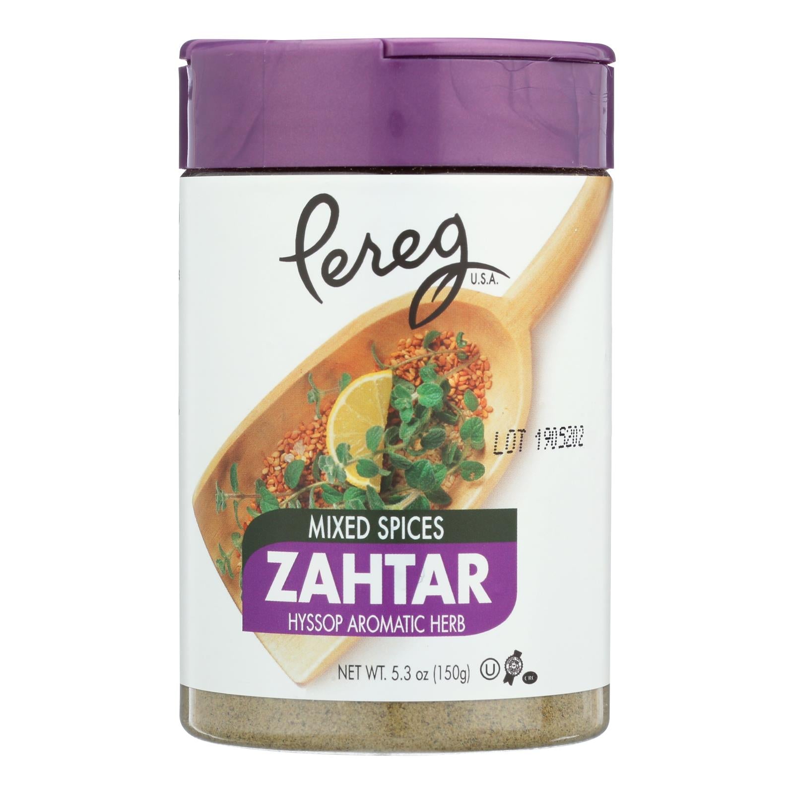 Pereg - Mixed Spices Zahtar - Case Of 6-4.25 Oz