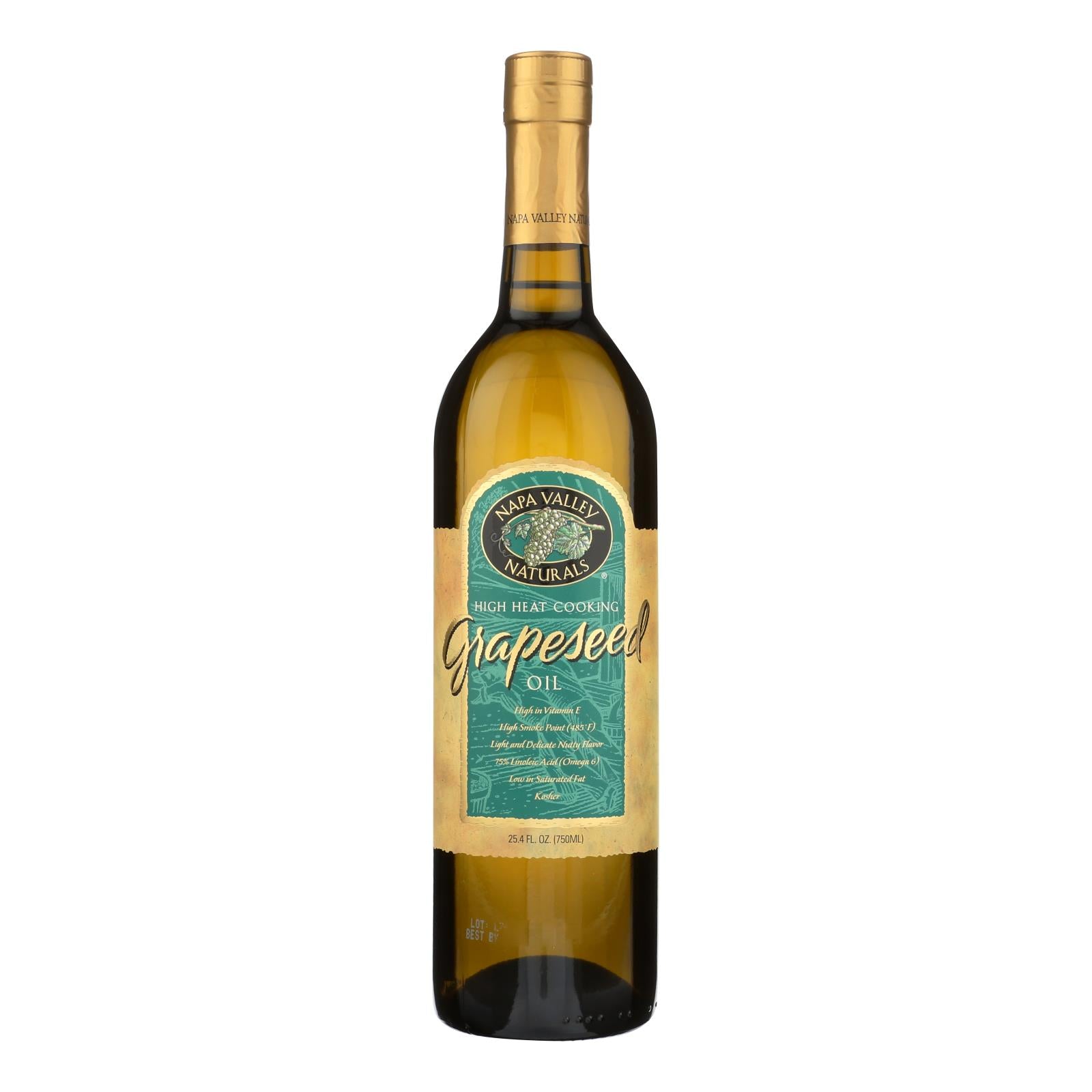 Napa Valley Naturals Grapeseed Oil - Case Of 12 - 25.4 Fl Oz.