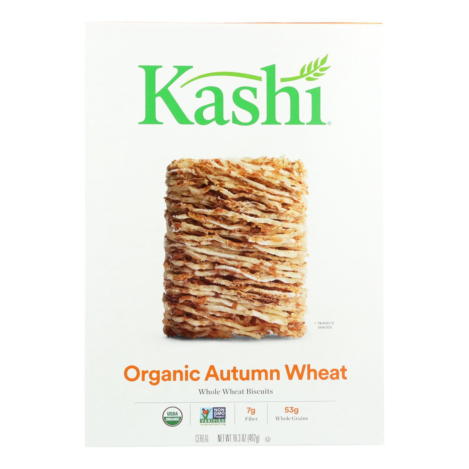 Kashi Cereal - Organic - Whole Wheat - Organic Promise - Autumn Wheat - 16.3 Oz - Case Of 12