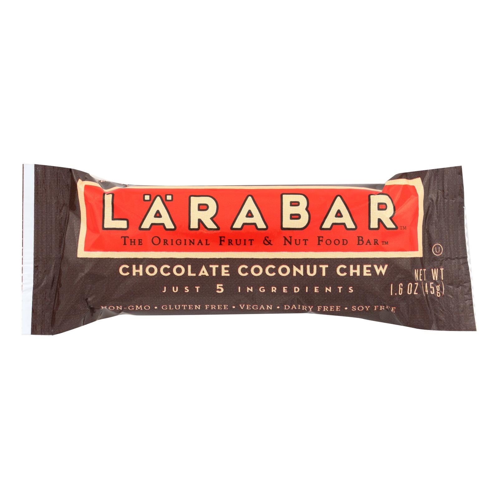 Larabar - Bar Chocolate Coconut - Case Of 16-1.6 Oz