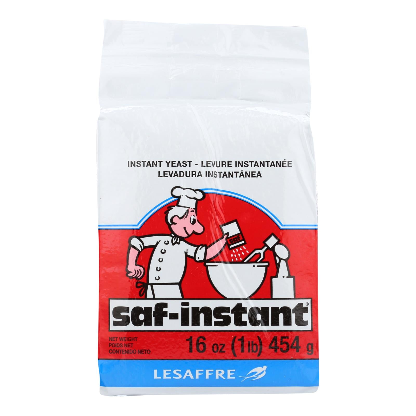 Saf Products - Instant Yeast - Red - Case Of 20-16 Ounces