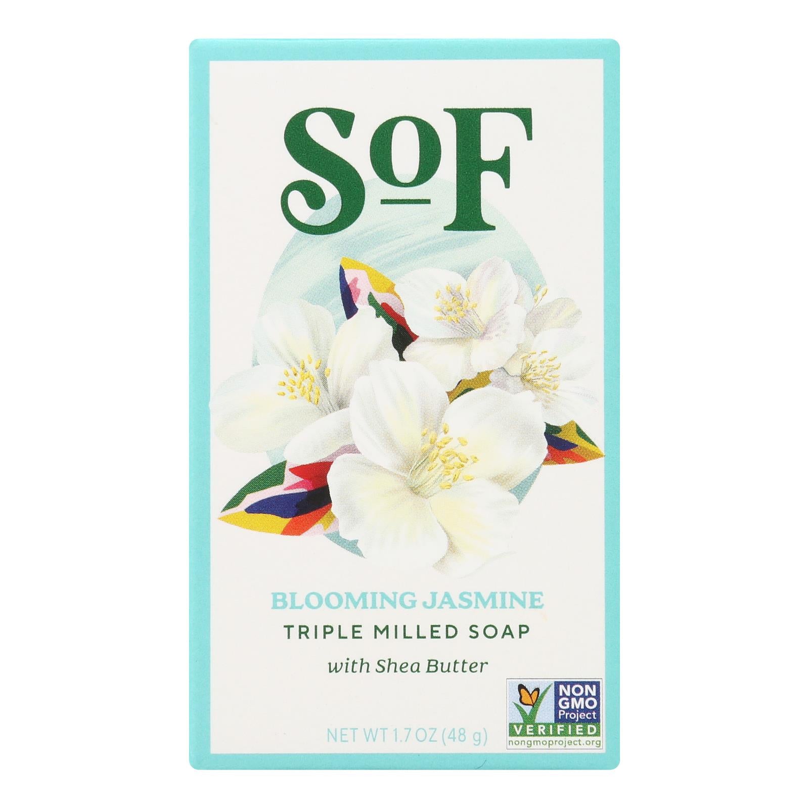 South Of France - Bar Soap Blm Jasmine Travel - Case Of 24 - 1.7 Ounces