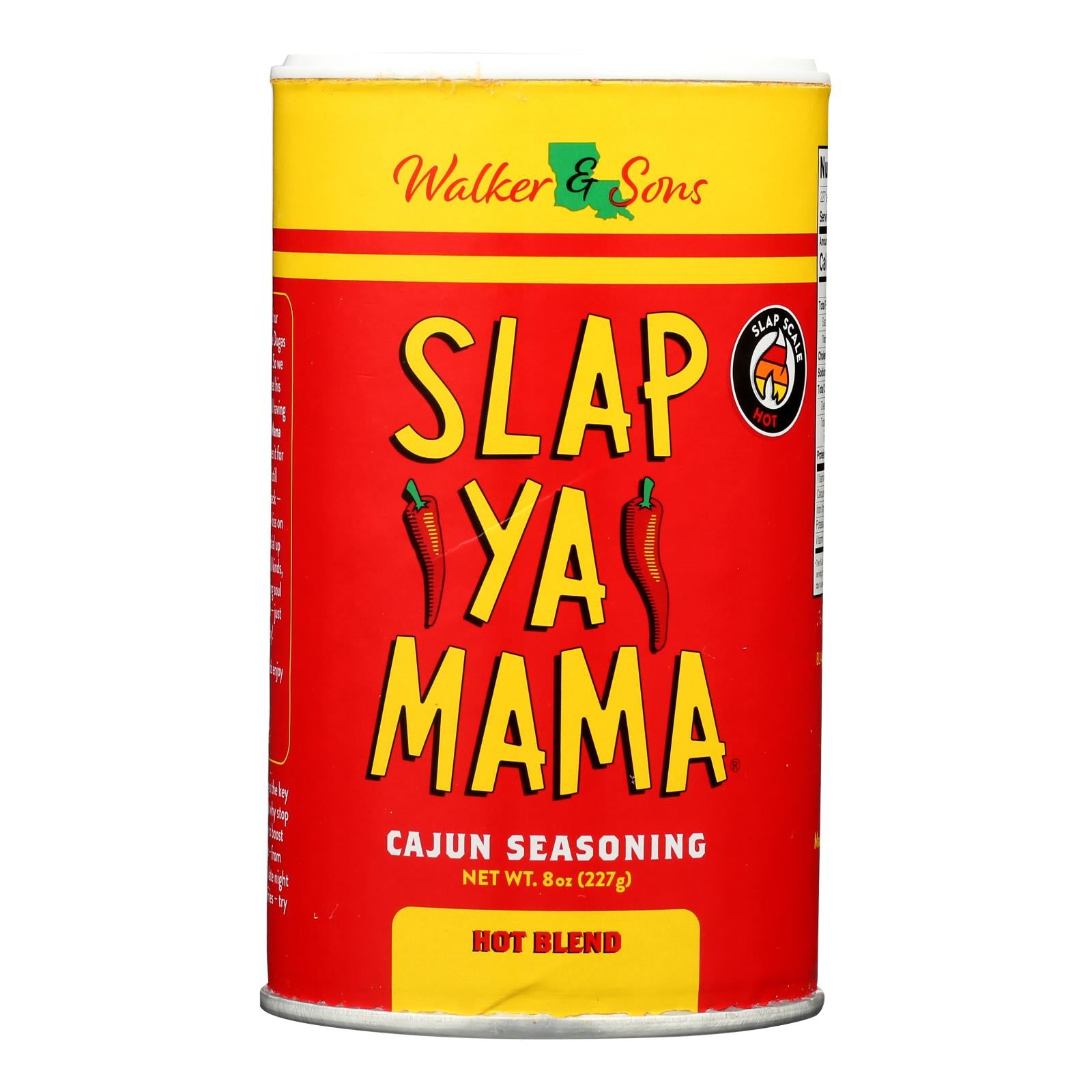 Slap Your Mama - Seasoning Cajun Hot - Case Of 6-8 Ounces