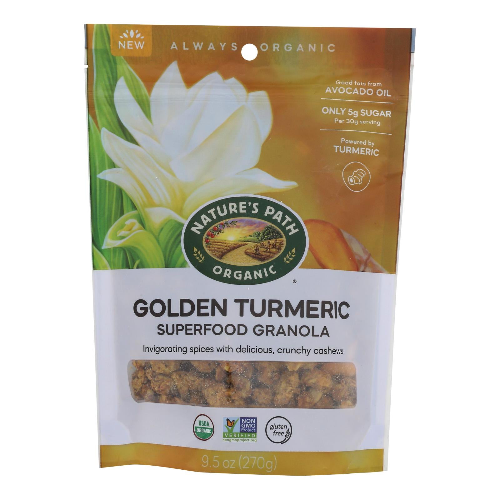 Nature's Path - Granola Turmeric - Case Of 6-9.5 Oz