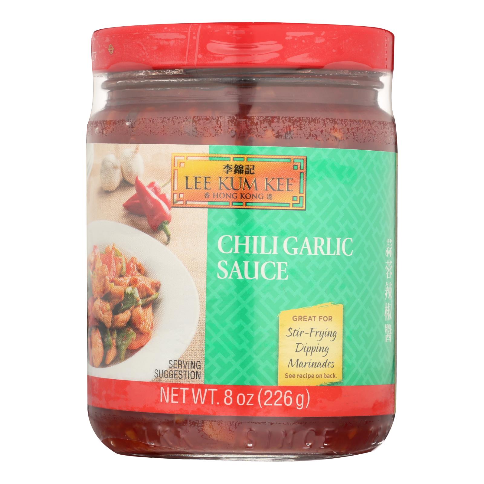 Lee Kum Kee Chili Garlic Sauce - Garlic Sauce - Case Of 6 - 8 Oz.