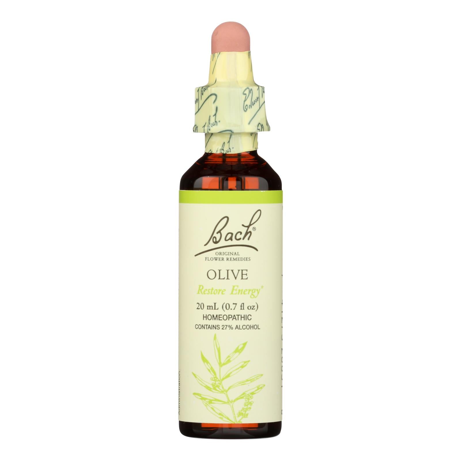 Bach Flower Remedies Essence Olive - 0.7 Fl Oz