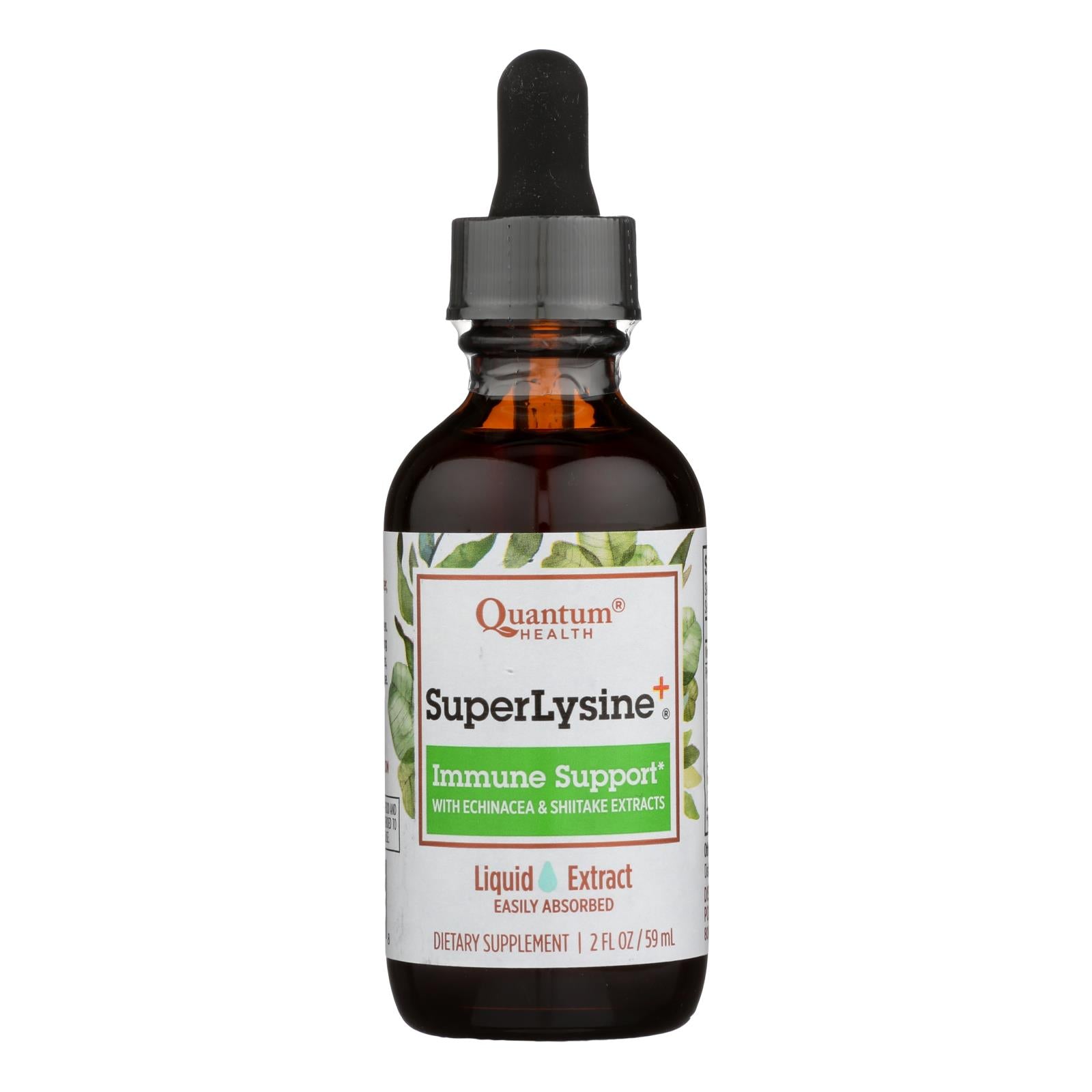 Quantum Super Lysine Plus Liquid Extract - 2 Fl Oz