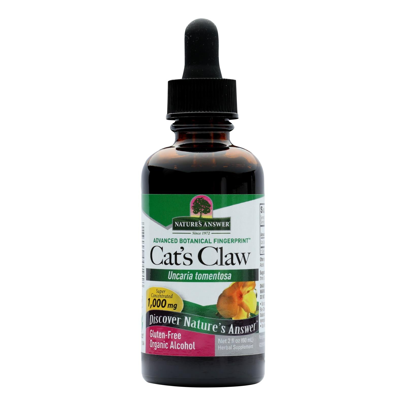 Nature's Answer - Cat's Claw Inner Bark - 2 Fl Oz