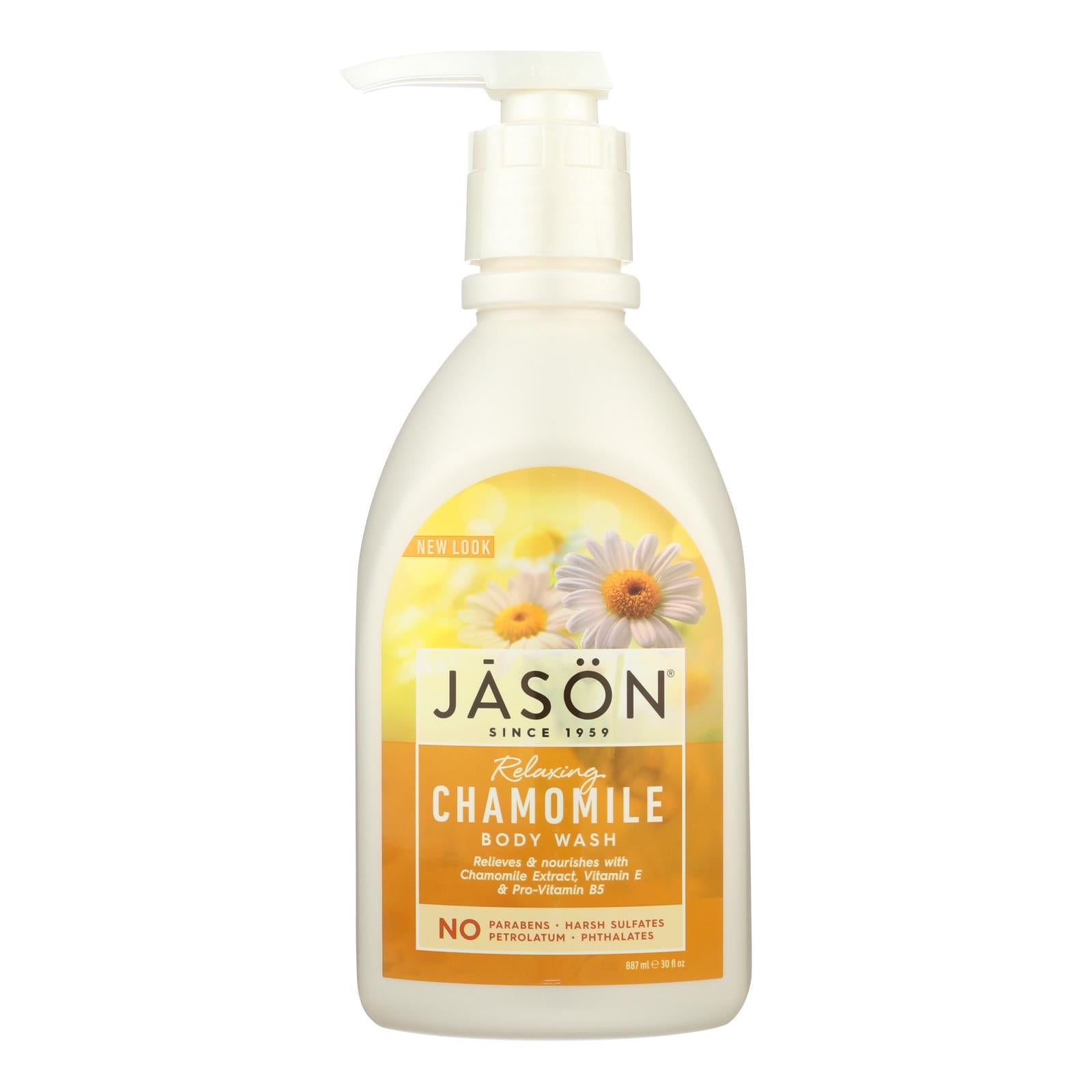 Jason Pure Natural Body Wash Chamomile - 30 Fl Oz