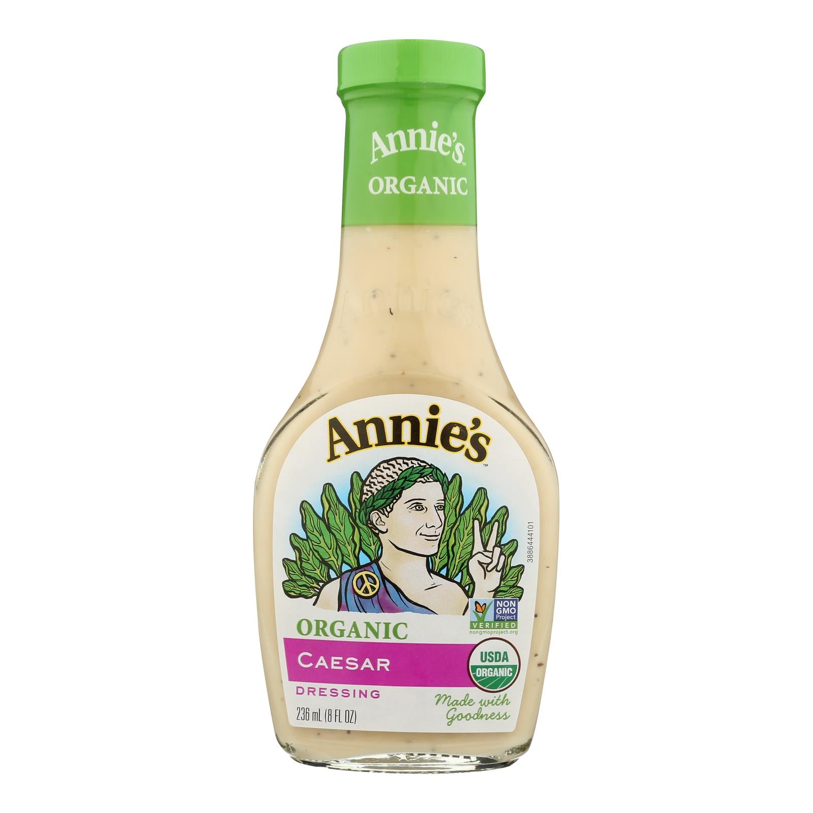 Annie's Naturals Organic Dressing Caesar - Case Of 6 - 8 Fl Oz.