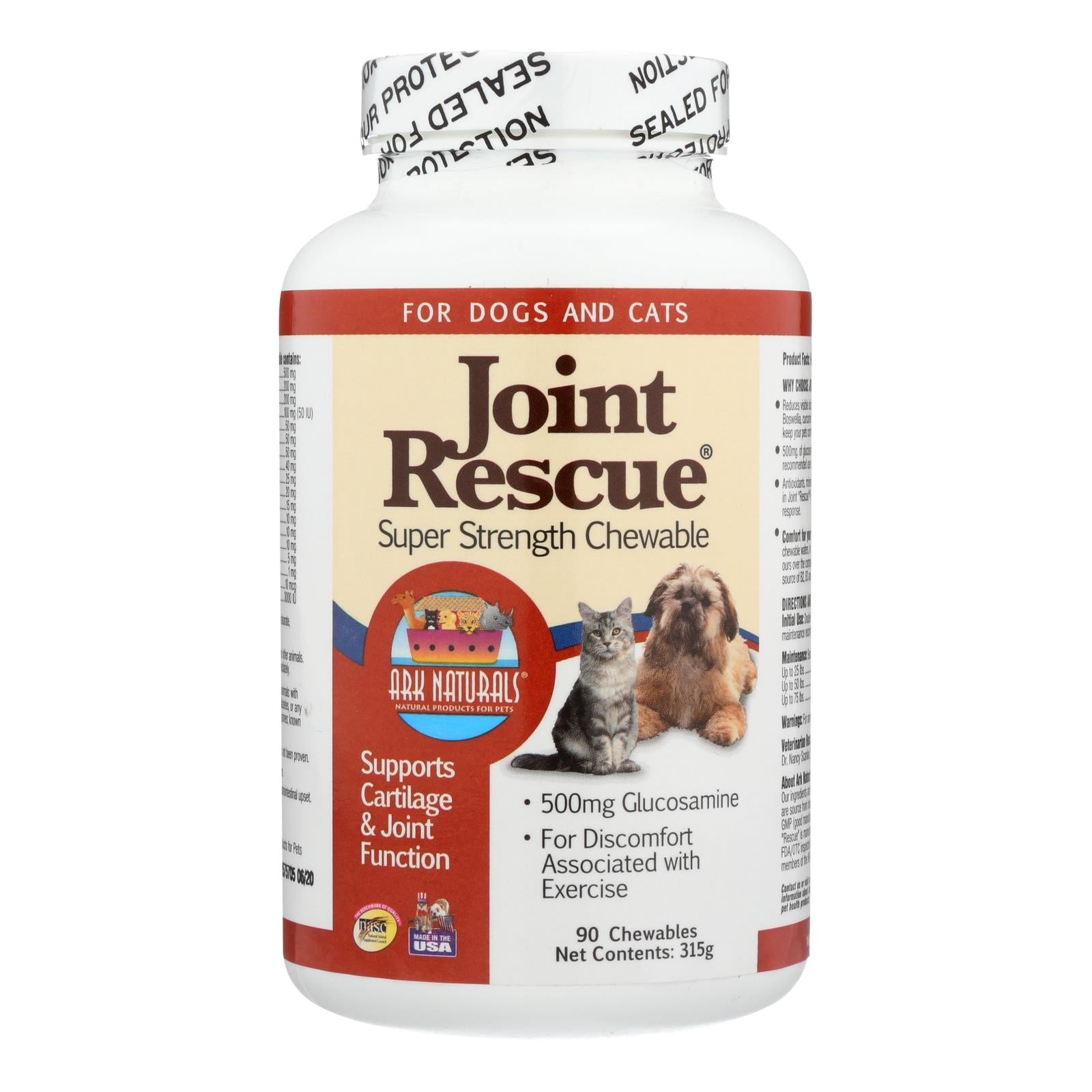 Ark Naturals Joint Rescue - 500 Mg - 90 Chewables