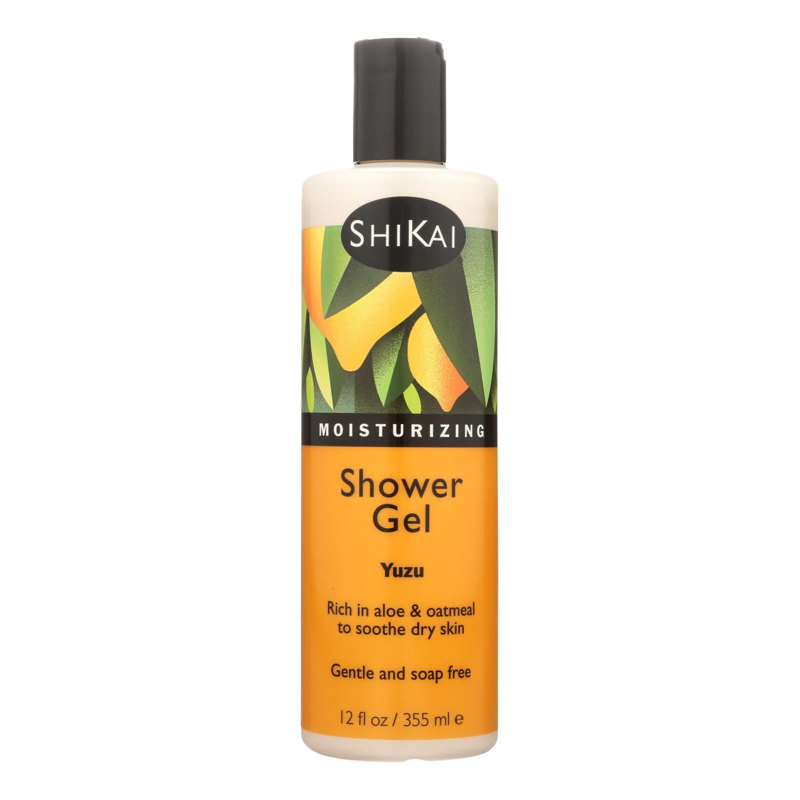 Shikai Products Shower Gel - Yuzu Fruit - 12 Oz