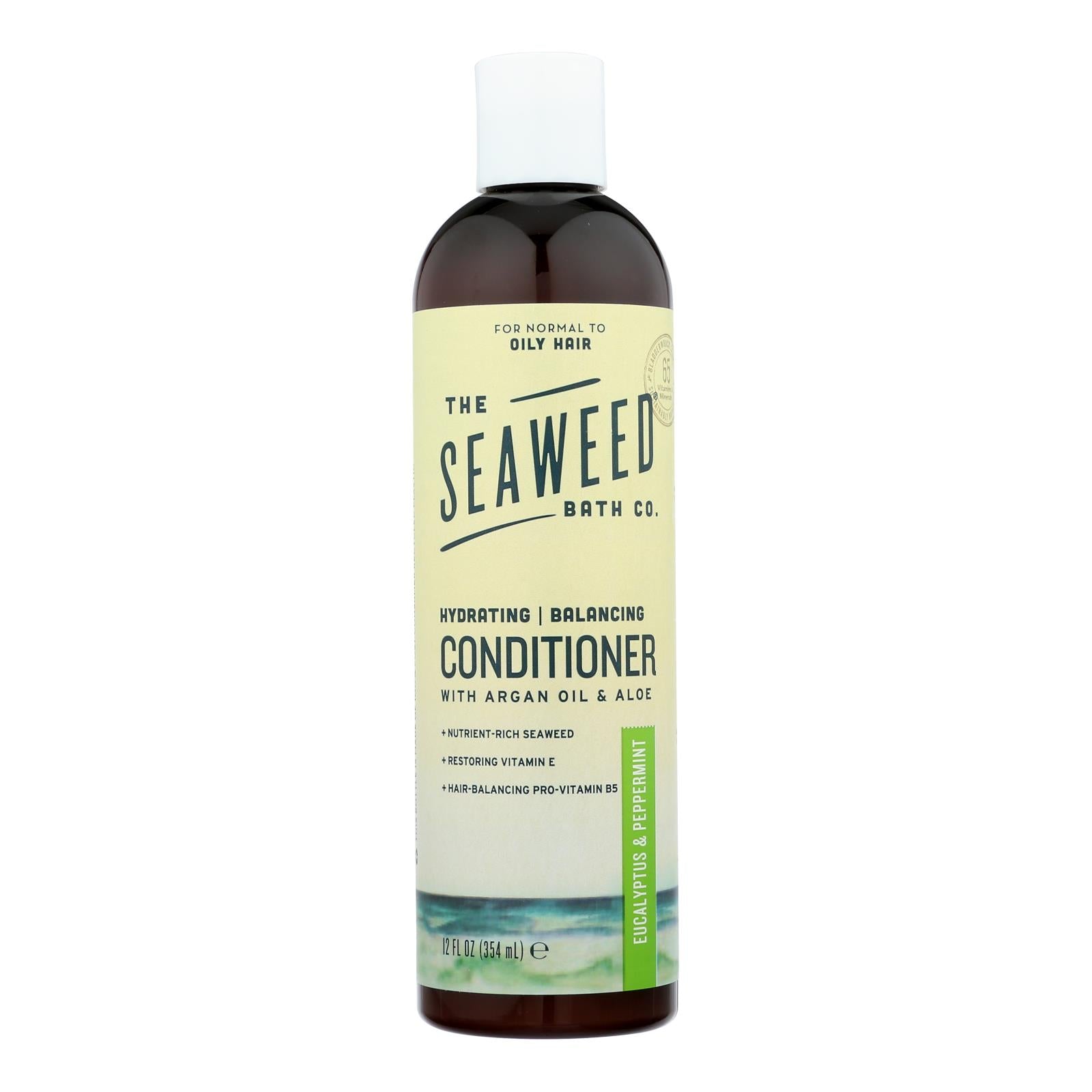 The Seaweed Bath Co Conditioner - Balancing - Eucalyptus - Pepper - 12 Fl Oz