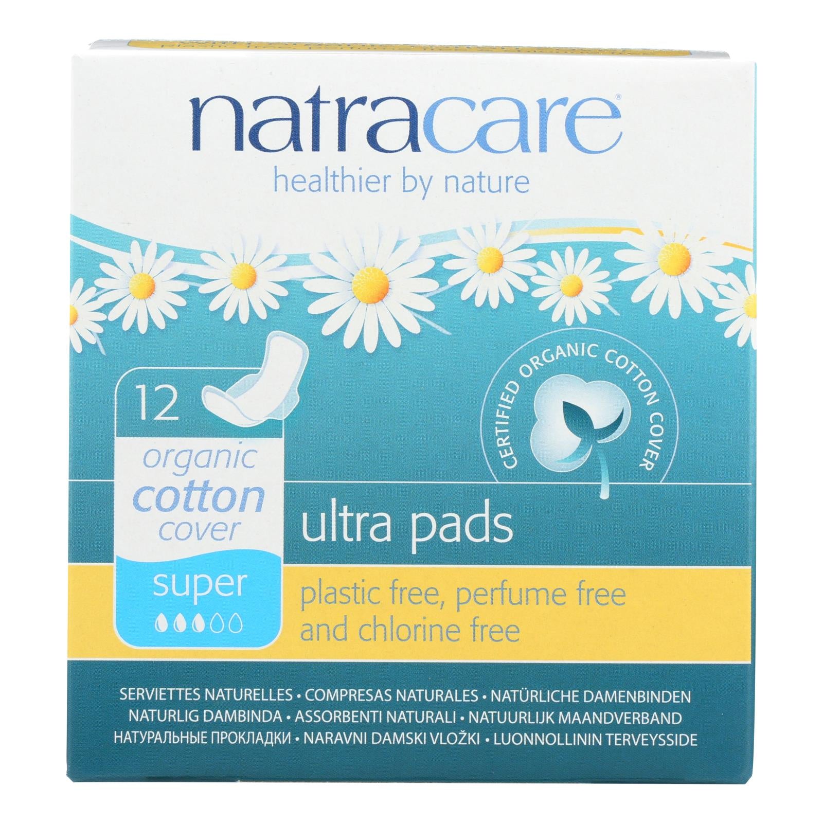 Natracare Organic & Natural Ultra Pads  - Case Of 12 - 12 Ct