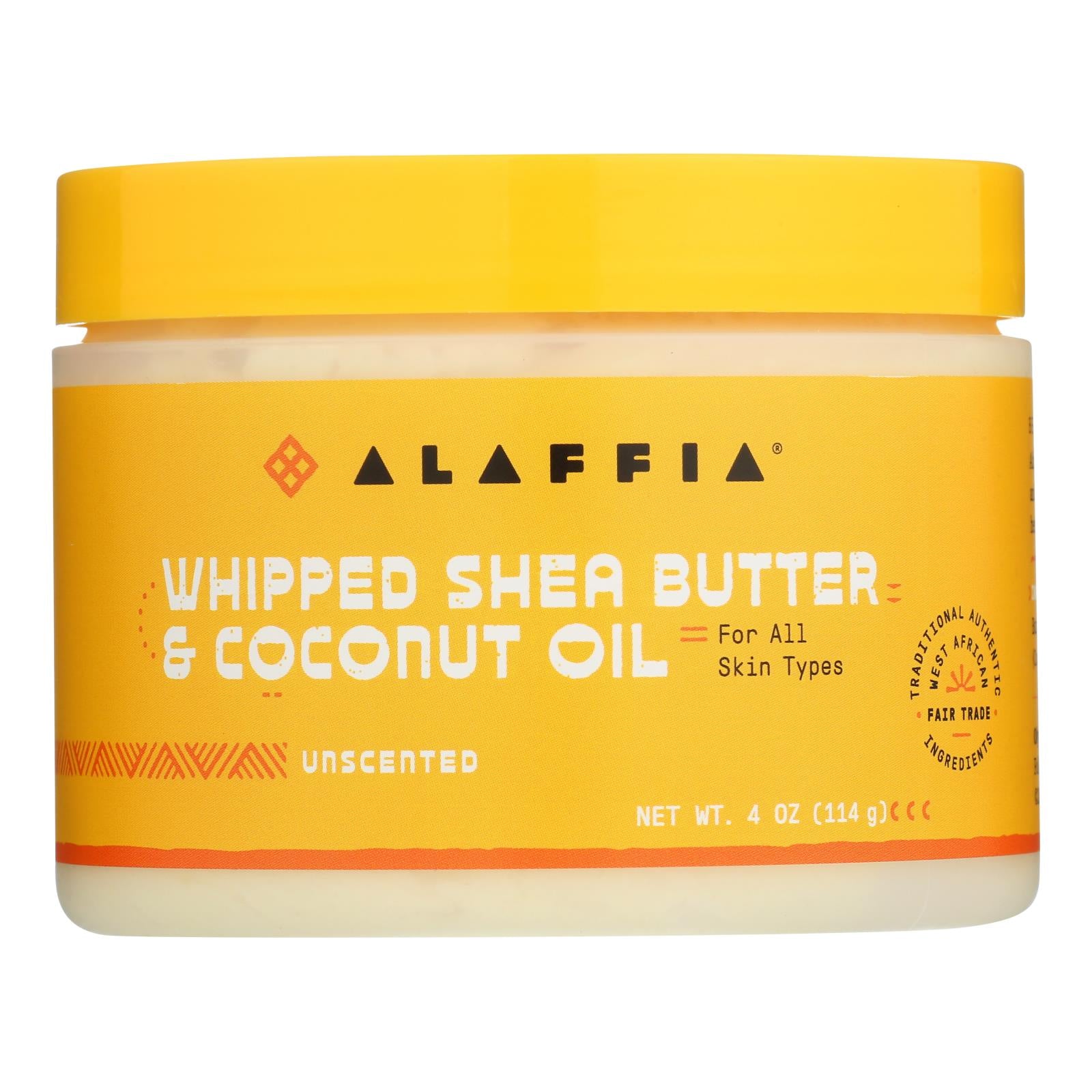 Alaffia - Whip Shea Btr/cnut Unscnt - Ea Of 1-4 Oz