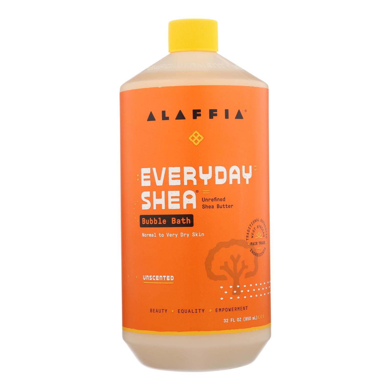 Everyday Shea Moisturizing Unscented Bubble Bath  - 1 Each - 32 Fz