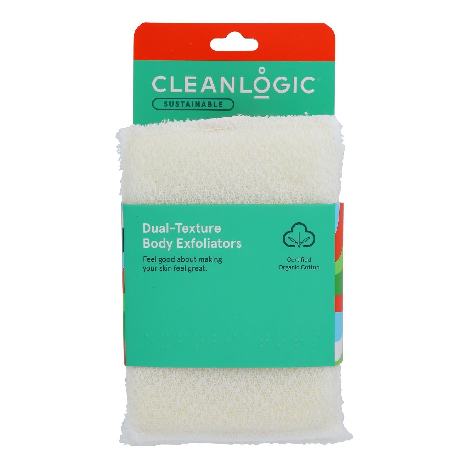 Cleanlogic - Fce&bdy Scrubber Dual Txt - 1 Ct