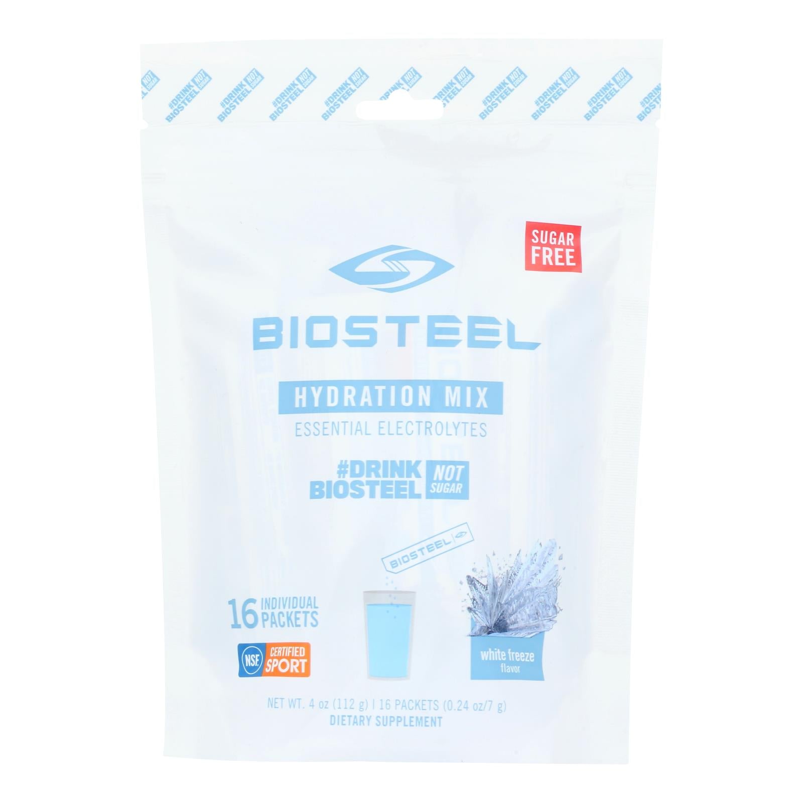 Biosteel - Elctrlyt Drink Mx Wht Frz - 1 Each 1-16 Ct