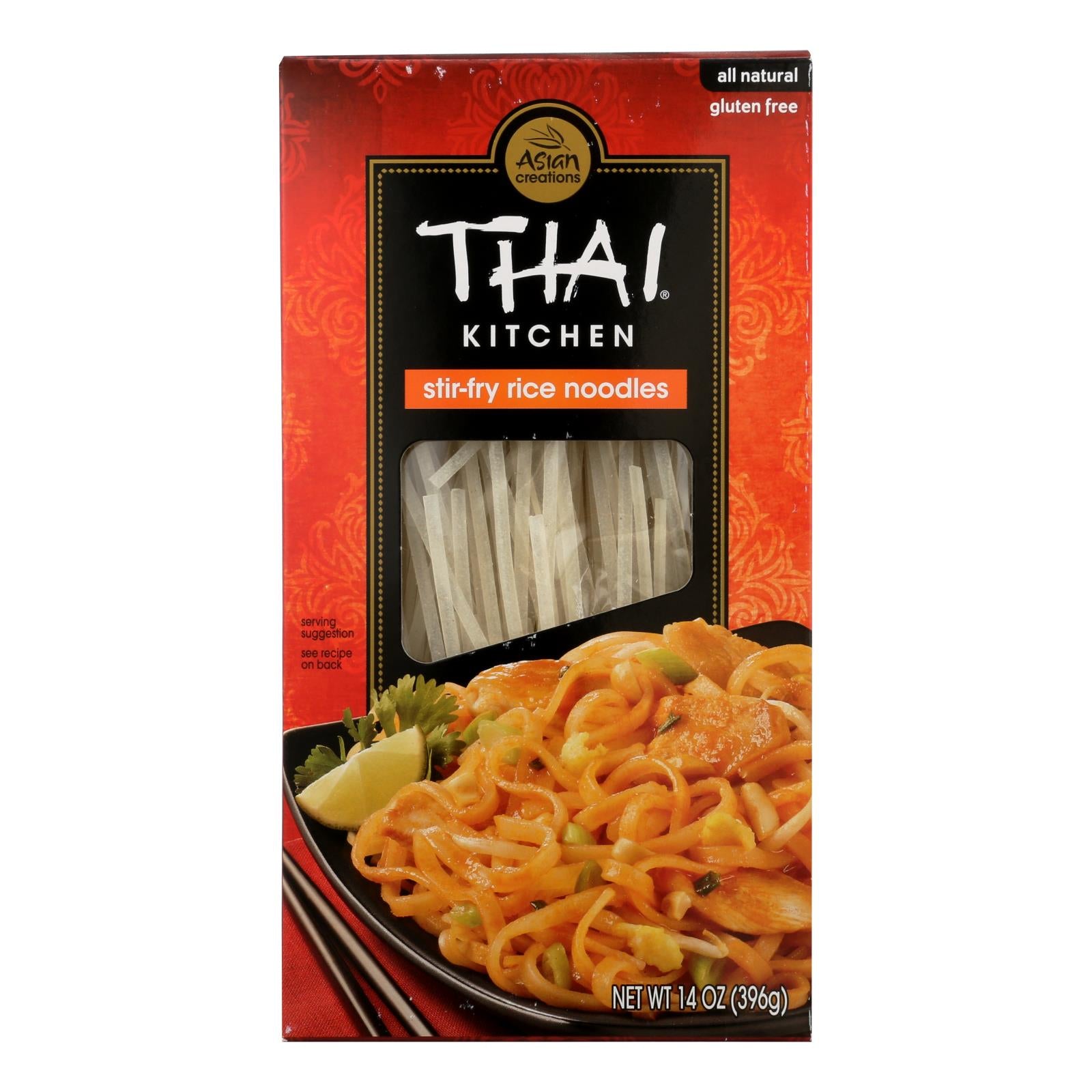 Thai Kitchen Stir-fry Rice Noodles - Case Of 12 - 14 Oz.