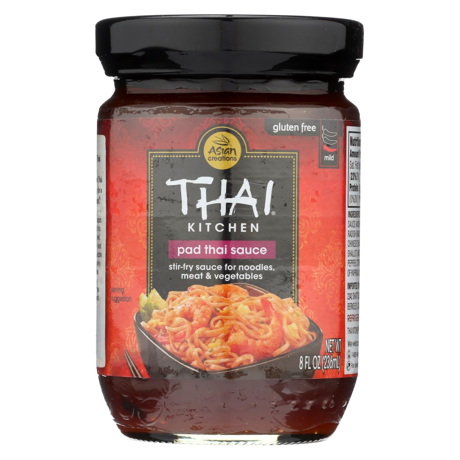 Thai Kitchen Original Pad Thai Sauce - Case Of 12 - 8 Fl Oz.