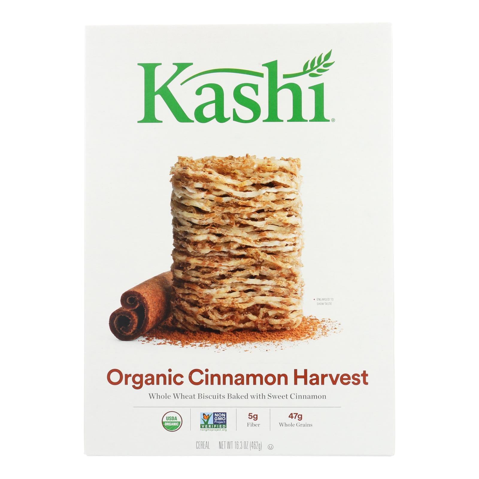 Kashi Cereal - Organic - Whole Wheat - Organic Promise - Cinnamon Harvest - 16.3 Oz - Case Of 12