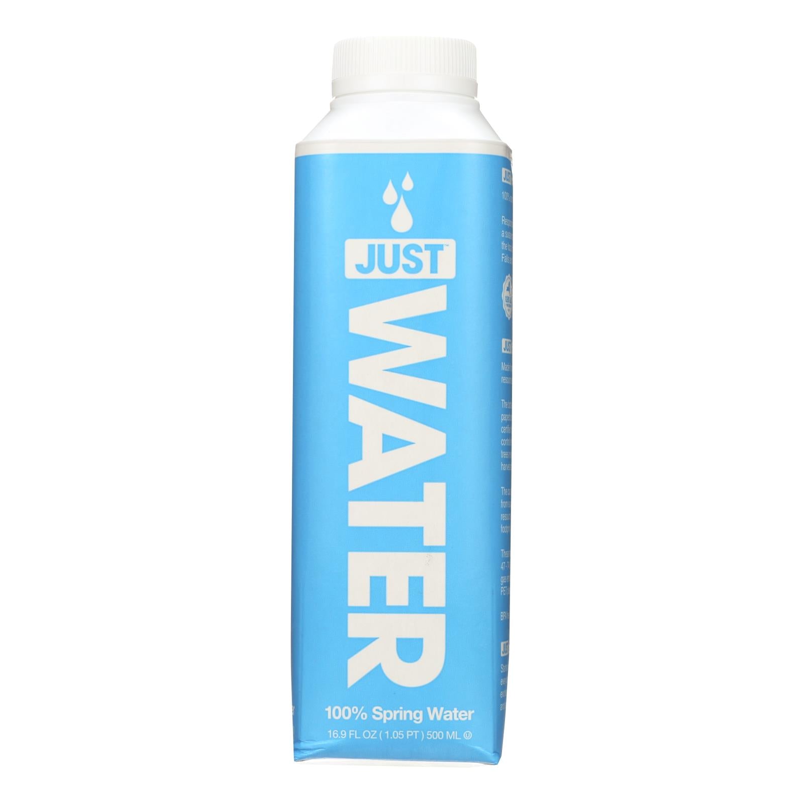 Just Water - 500 Ml - Case Of 12 - 500 Ml